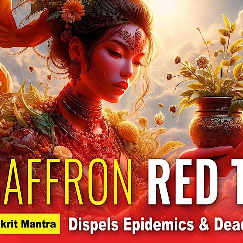 20th SAFFRON RED TARABuddha-Weekly 20th Saffron Red Tara Dispels Epidemics and Diseases