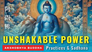 Video Akshobhya Buddha Unshakable Power of the Vajra Lord.