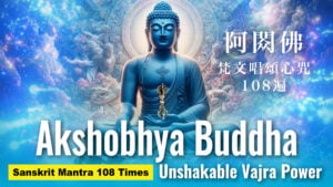 Akshobhya buddha mantra 108 times A
