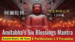 Amitabha’s Six Blessings Mantra B