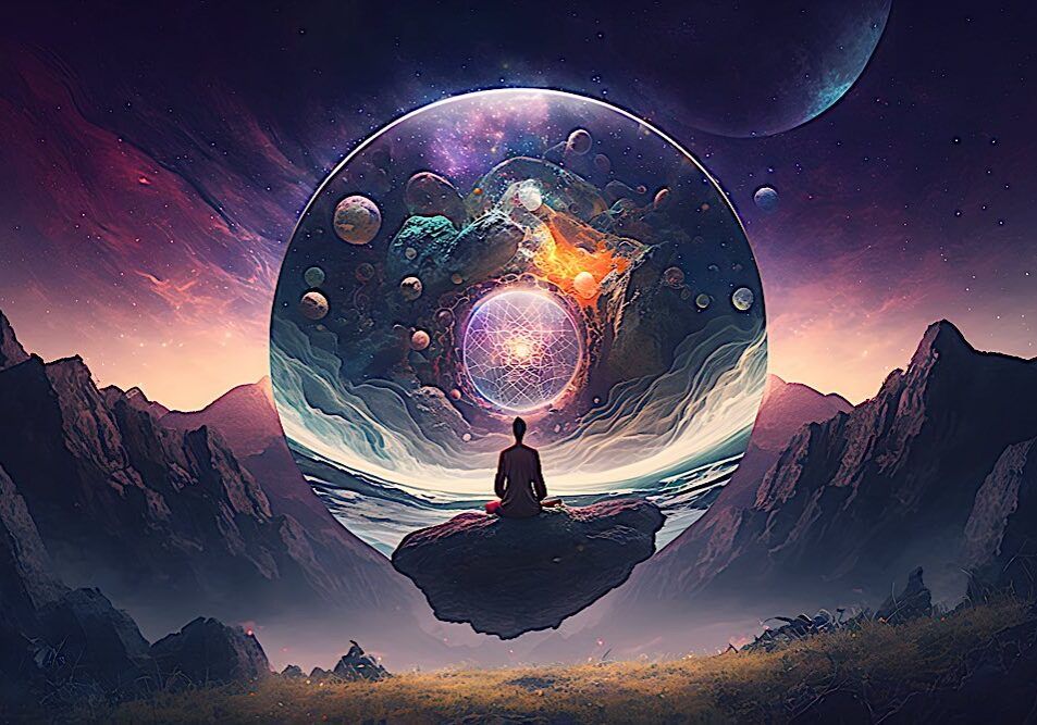 Buddha-Weekly-AI Generated meditative image dreamstime_xl_275101412-Buddhism This image was generated by AI to illustrate Buddha Nature and AI.