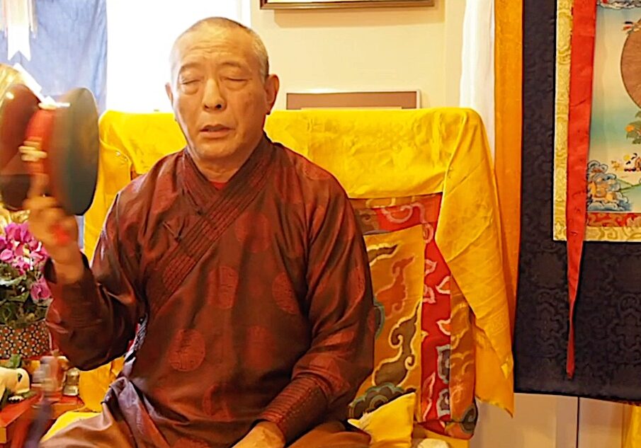 Buddha-Weekly-Chod Video H E Zasep Rinpoche-Buddhism Zasep Tulku Rinpoche demonstrates chod.