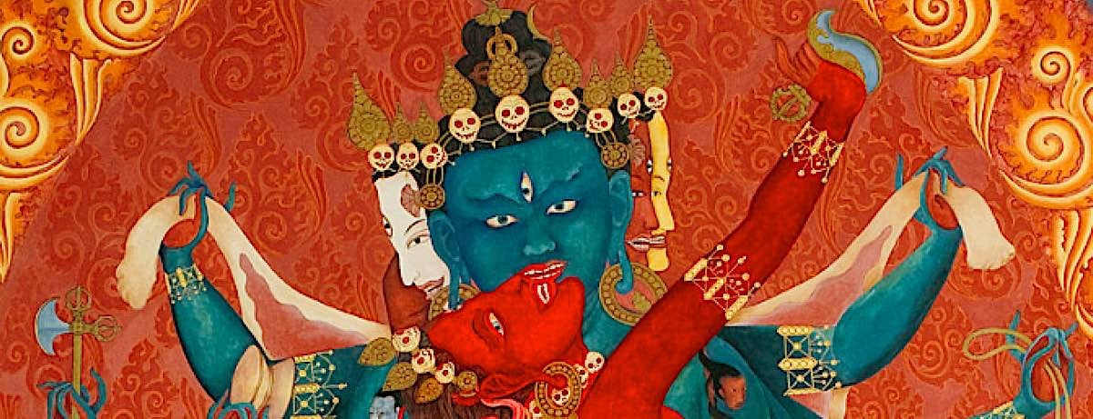 Buddha Weekly Close up Heruka and Vajrayogini Highest Yoga Tantra Buddhism