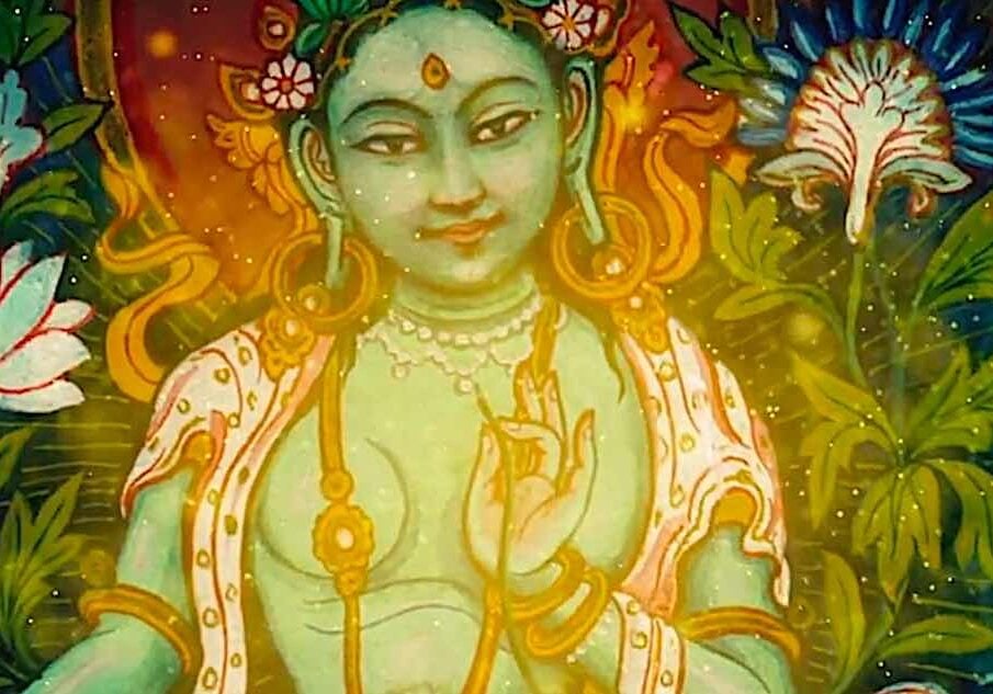 Buddha-Weekly-Green Tara visualization-Buddhism Buddha-Weekly-Green Tara visualization-Buddhism