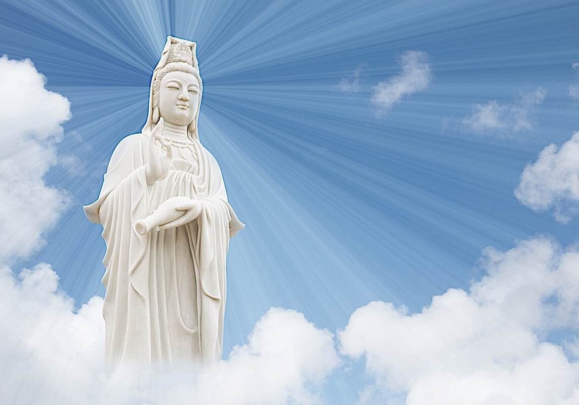 Buddha-Weekly-Guanyin Bodhisattva metta meditation-Buddhism Guanyin Bodhisattva — Kuan Yin or Avalokiteshvara or Chenrezig — is synonomous with Metta (loving kindness) and Karuna (compassion.)