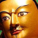 Buddha Weekly Guru Rinpoche Statue head horizontal Buddhism