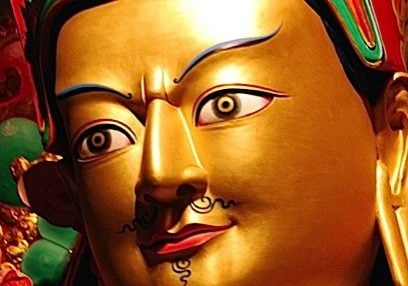 Buddha-Weekly-Guru Rinpoche Statue head horizontal-Buddhism