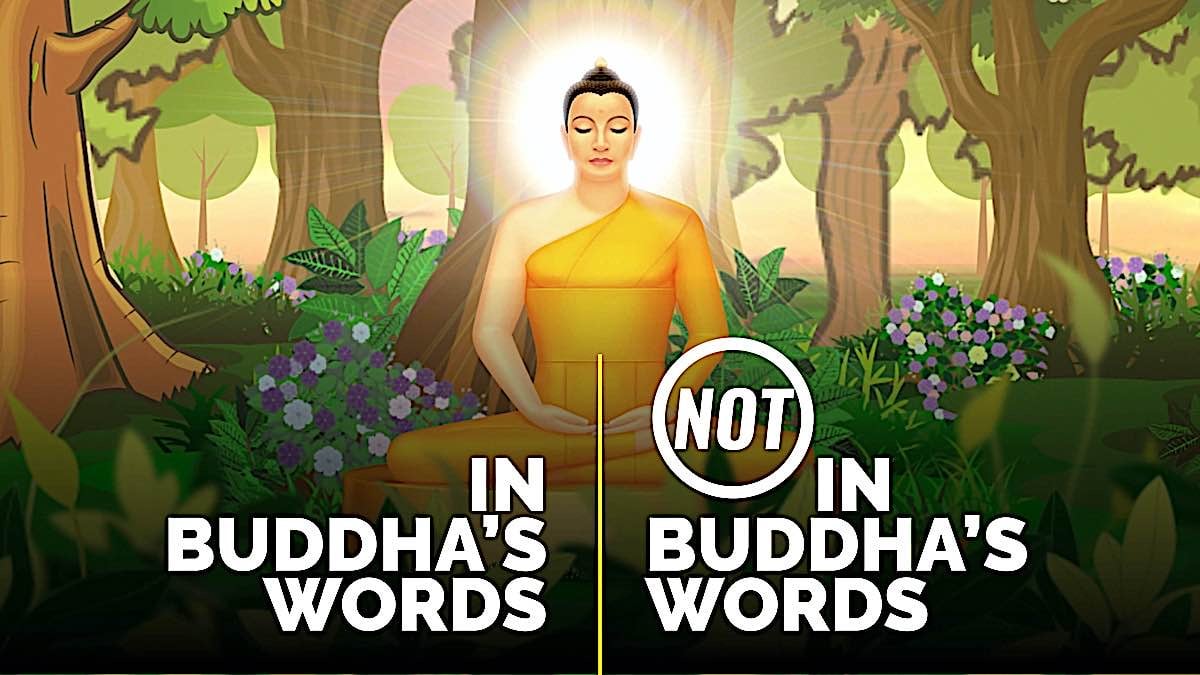 Buddha Weekly In Buddhas Words Youtube BW Title Buddhism