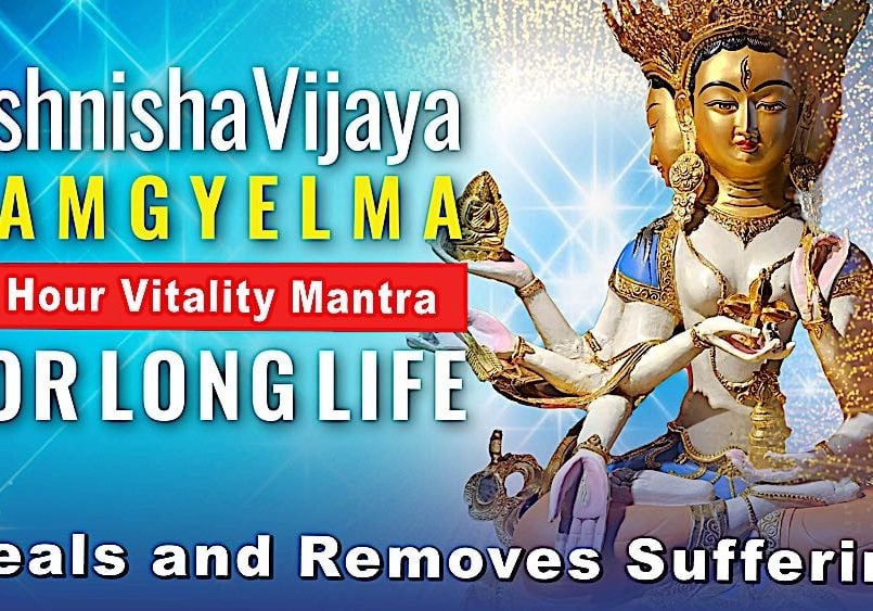 Buddha-Weekly-ushnishavijaya 1 hour 1-Buddhism Ushnisha Vijaya Namgyelma Long Life Mantra video Thumbnail.
