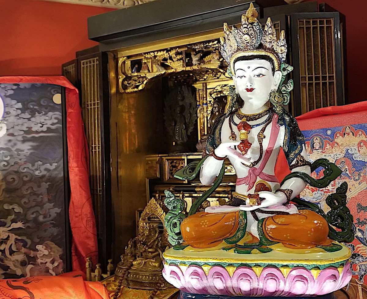 Ultimate Purity as a Practice: Vajrasattva - the only practice most people need and the most powerful healing and purification method in Vajrayana Buddhism 1 Buddha Weekly Vajrasattva Thangka Painted Buddhism 1