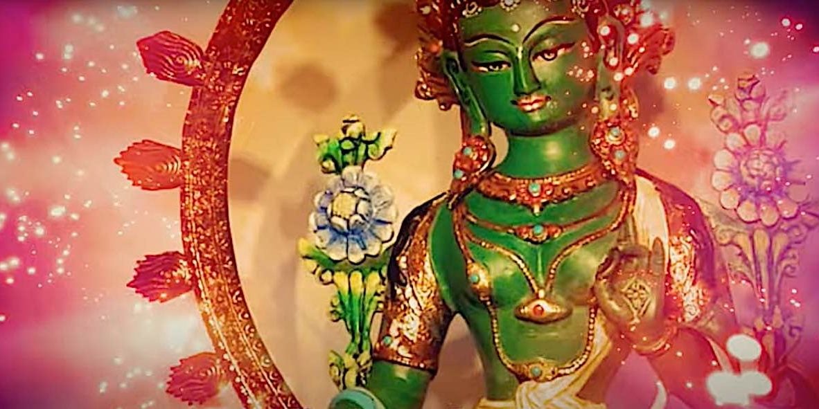Visualizing Tara, from a video by Buddha Weekly.