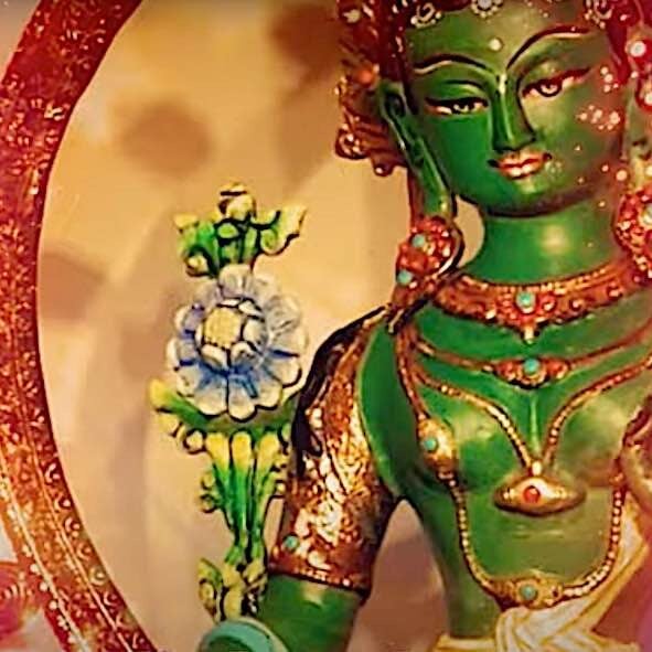 Visualizing Tara, from a video by Buddha Weekly.