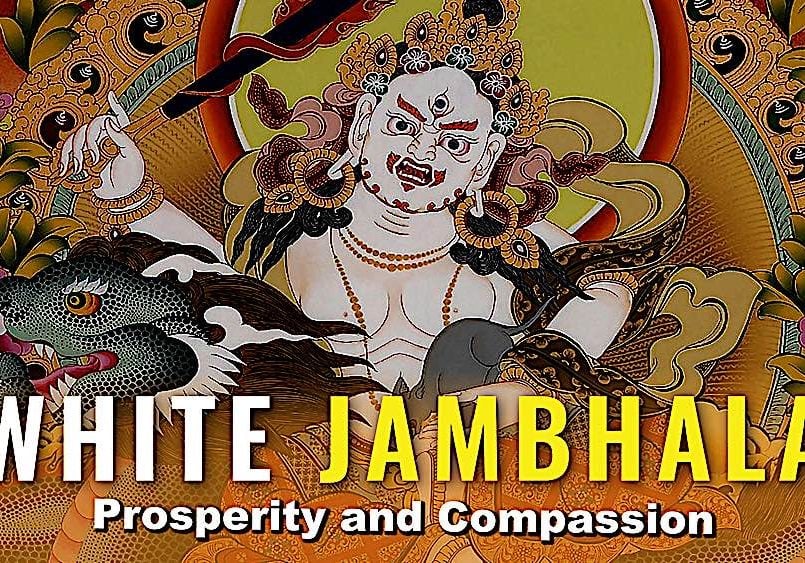 Buddha-Weekly-White Jambhala Prosperity and Compassion Thumbnail-Buddhism Buddha-Weekly-White Jambhala Prosperity and Compassion Thumbnail-Buddhism